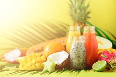Featured image: Sip on Sunshine: Tropical Fruit Smoothies